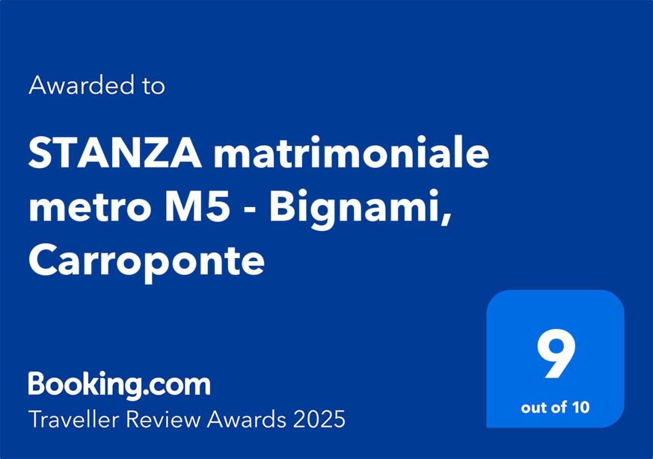 Апартаменти Stanza Matrimoniale Metro M5 - Bignami, Carroponte Сесто-Сан-Джованні Екстер'єр фото